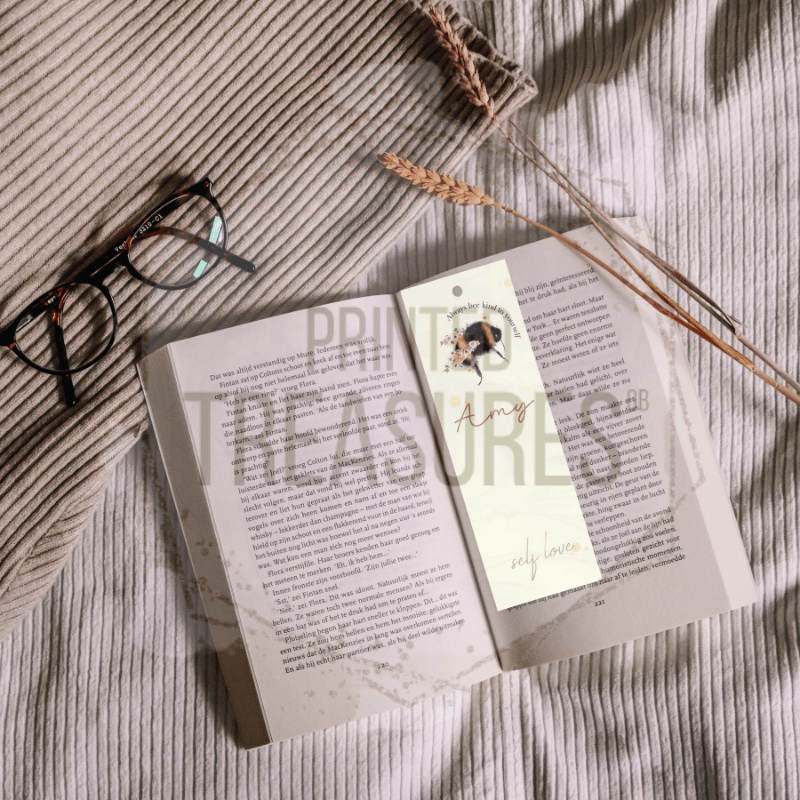 Always Bee Kind To Yourself Bookmark - Printed Treasures