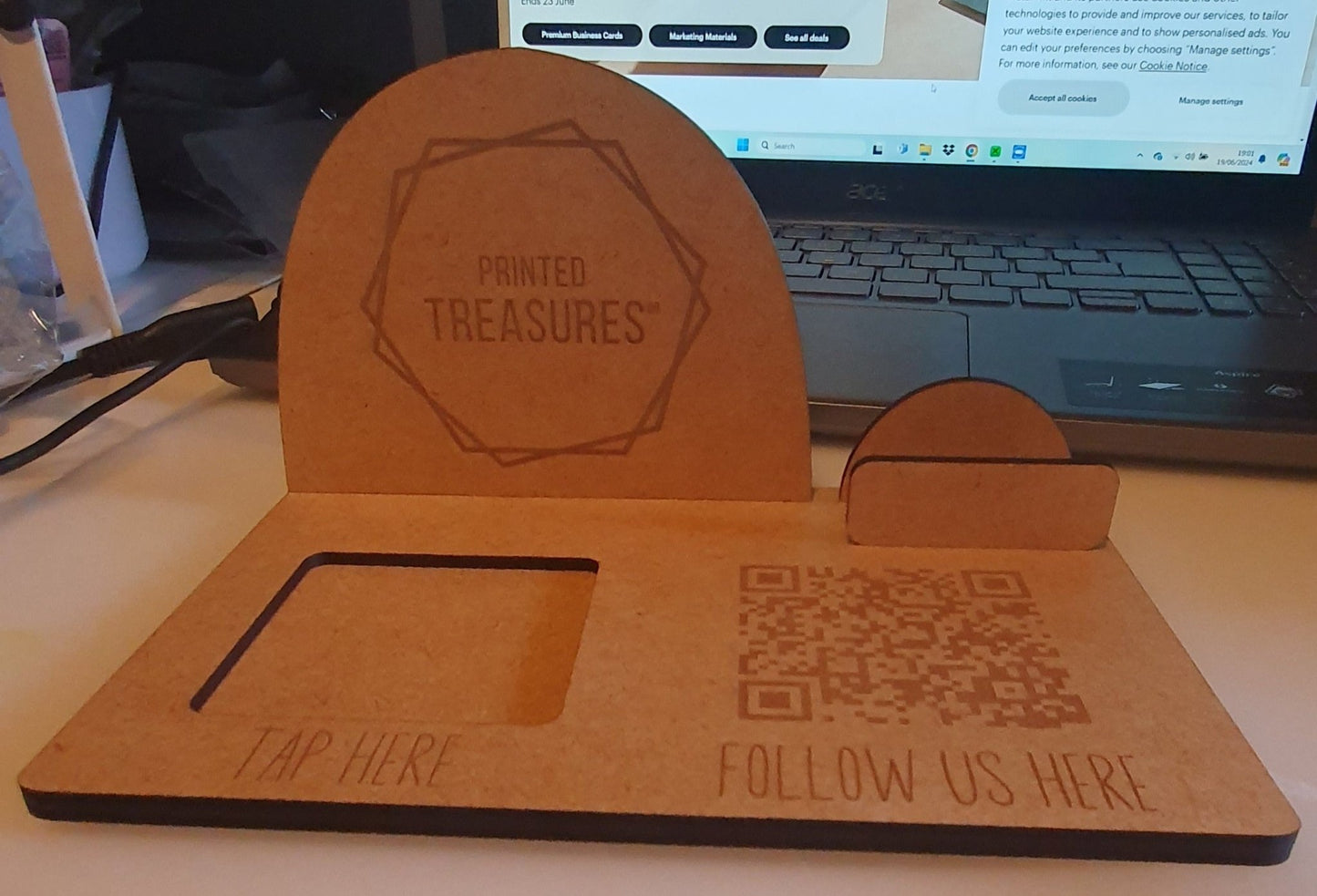 SumUp POS Stand - Printed Treasures