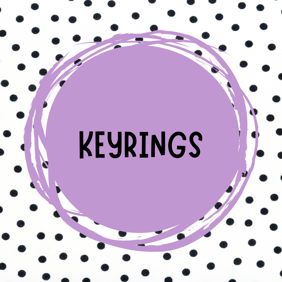 Keyrings - Printed Treasures