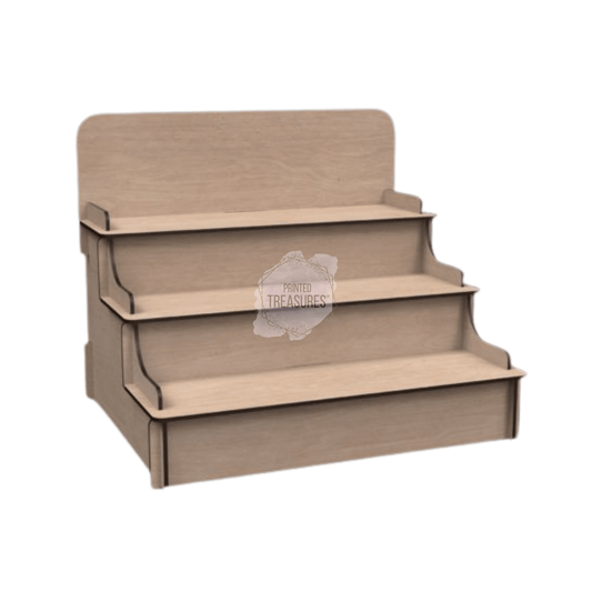 3 Tier Craft Fair Display Stand - 300mm wide - Printed Treasures