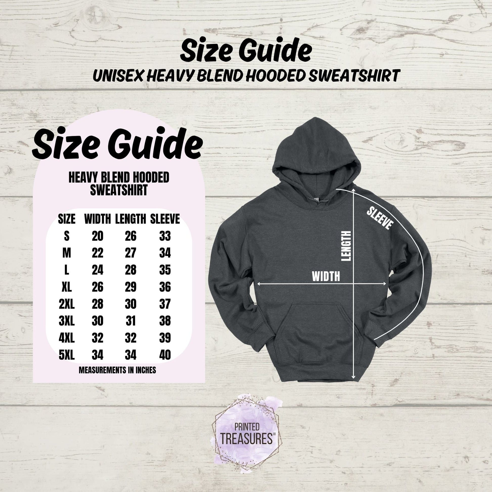 Custom Branded Hoodie - Printed Treasures