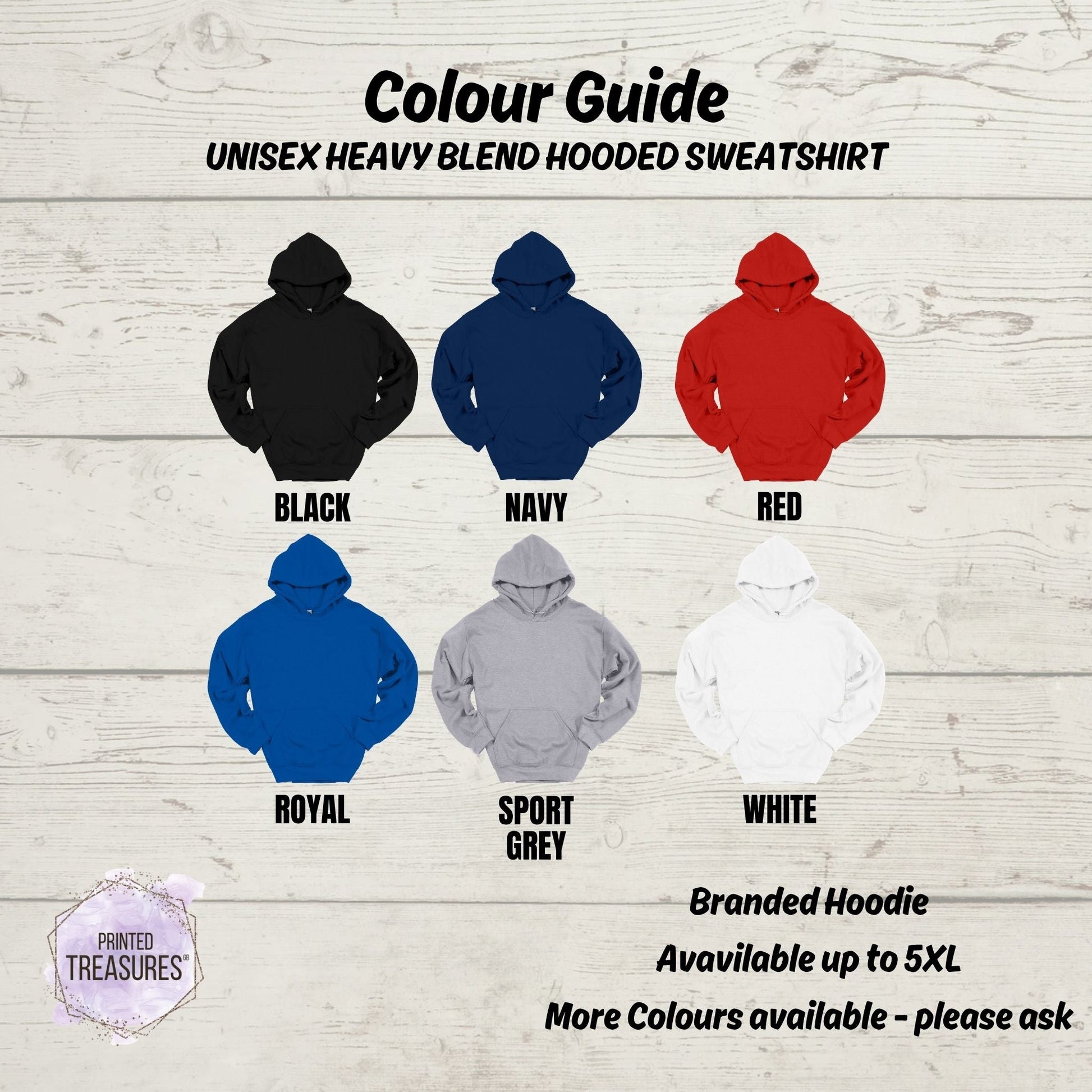 Custom Branded Hoodie - Printed Treasures