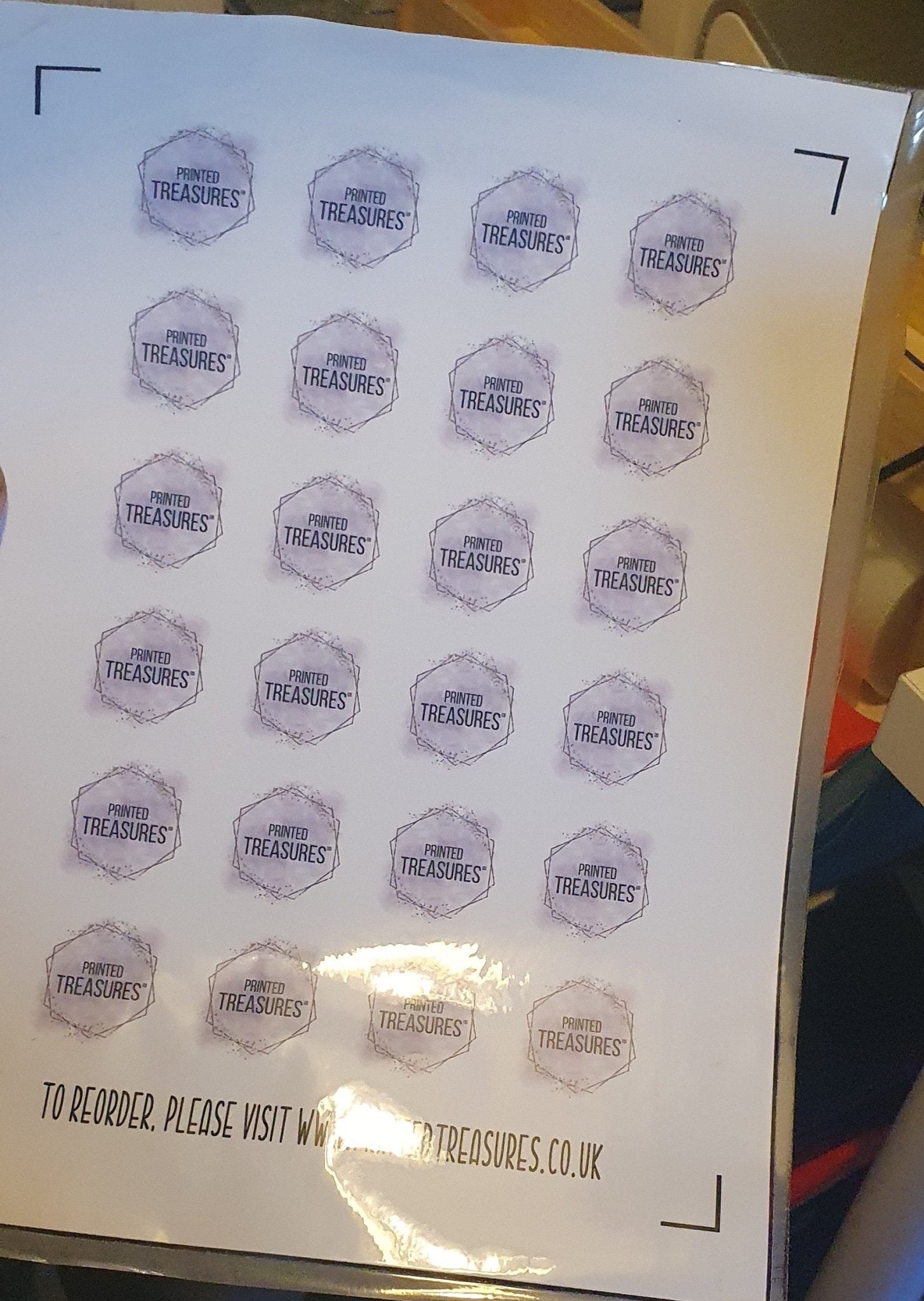 Custom Stickers - Printed Treasures