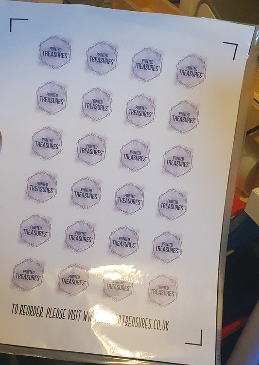 Custom Stickers - Printed Treasures